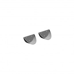 White plastic heel support