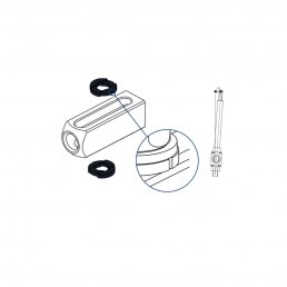 washers pin longitudinal adjustment